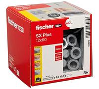 Fischer 568012 SX Plus Spring Toggle 60mm 12mm 25pcs for masonry