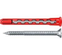 fischer 577395 HybridPower 10 x 90 T, dowels for Highest Load Capacity and Safety, Easy Installation Without Setting Tools, Universal for Perforated and Solid Building Materials, Masonry, Concrete