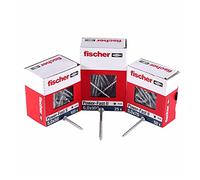 fischer 670103 FPF Power-Fast II 3.5 x 35mm Chipboard Wood Screws, Pan Head with Inner Star TX Fully Threaded, Galvanised Blue Passivated, Box of 200