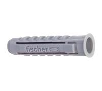 fischer 70005 SX Expansion Wall Plug - 5 x 25 (Pack of 100), Grey
