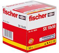 Fischer SX 10 Nylon Expansion Plug Wall Plugs. Various Pack Sizes Available