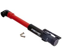 FISCHER 85591 Mini Pump with Twist Lock Function Including Frame Holder, Fits All Standard Valves, One Size