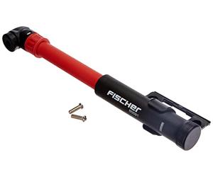 FISCHER 85591 Mini Pump with Twist Lock Function Including Frame Holder, Fits All Standard Valves, One Size