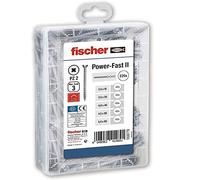 fischer - Assortment of Wood Screws, 220 Pieces