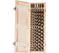 fischer Auger Drill Bit Set, 10-20 mm Diameter, Drill Bits Set with Various Sizes, Tool for Drilling Deep Holes in Soft & Hard Wood, Pack of 6