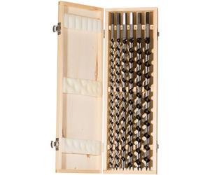 fischer Auger Drill Bit Set, 10-20 mm Diameter, Drill Bits Set with Various Sizes, Tool for Drilling Deep Holes in Soft & Hard Wood, Pack of 6