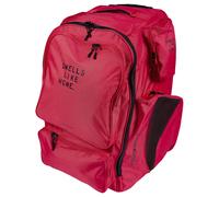 Fischer Backpack Red/Black Junior Hockey Bag with Wheels