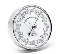 Fischer Barometer in Stainless Steel Case, Stainless-Steel, Multi Colour, One Size