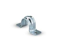 Fischer BSMD 28 Mounting Clamp, Ideal for Retrospectively Fastening Cables and Pipes, Quick Installation with Fischer Impact Nail ED in Concrete, Pack of 25