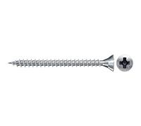 fischer Chipboard Screw 3.0 x 12 Countersunk Head Blue-Galvanised Full Thread Phillips PZ