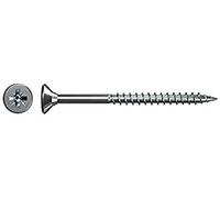 fischer Chipboard Screws 5.0 x 45 cm Countersunk Head Blue-Galvanised Partial Thread I