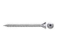 fischer ClassicFast II 4.0 x 35 Blue Zinc Plated Chipboard Screw with Countersunk Head, Inner Star TX and Fully Threaded, for Universal Use in All Wood Building Materials, Pack of 1000