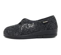 Fischer Damen Dora Low Slippers, Black (Anthrazit 205), 39 EU