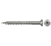 fischer Decking Screws 5.0 x 60 Countersunk Head Partially Threaded Stainless Steel A2 Inner Star Torx Drive for Screwing Patio Planking on Wooden Substructures Pack of 150