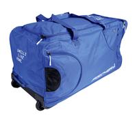 Fischer DeLuxe Blue/White Senior Hockey Bag with Wheels