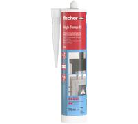Fischer DHS silicone red brown high-temp 280°C 310ml smooth 053125