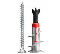 Fischer DuoBlade S Self-Drilling Plugs with Screws for plasterboard, dowels, Fixing 20 Pieces
