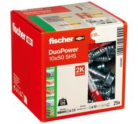 Fischer DuoPower 10 x 50 S with safety screw