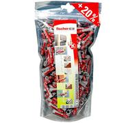 fischer DuoPower 6 Big Pack Universal Wall Plugs 240 Pack 6 x 30 mm