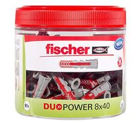 fischer DuoPower 8 x 40 Round Tin
