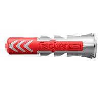 Fischer DuoPower 10 X 50, Powerful Universal Plug with Intelligent 2-Component Technology Fastenings in Concrete, Bricks, Gypsum Plasterboard, Chipboard, Etc., 50 Plugs Without Screws