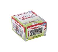 fischer Wallplug, Red/Grey, 8 mm