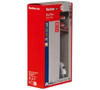 FISCHER DuoTec 10 S PH LD, 10 x Toggle-Plug + 10 x Panhead Screw 5 x 70: High-Load Toggle-Plug for Plasterboard, Gypsum Fibreboard, Wood, Steel & Pla