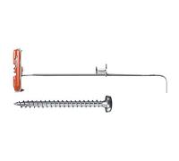 fischer DuoTec 10 S PH, toggle-plug with panhead screw, 2-component plug for fastenings in plasterboard, gypsum fibreboard, wood, steel & plastic panels, etc., 25 plugs & 25 screws