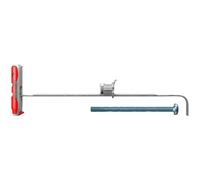fischer DuoTec 12 S PH, metal reinforced toggle-plug with panhead screw, powerful wall anchor to attach wardrobes, hanging cabinets, etc. in prefabricated building materials, 10 plugs & 10 screws