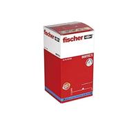 fischer - DuoTec plasterboard dowels, screws for TV bracket 10 mm, box 25 pcs screws + 10 plasterboard dowels