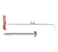 fischer DuoTec 10 S PH, toggle-plug with panhead screw, 2-component plug for fastenings in plasterboard, gypsum fibreboard, wood, steel & plastic panels, etc., 25 plugs & 25 screws