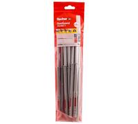 fischer DuoXpand 10 x 160 T, High Quality Universal Dowel with Galvanised Countersunk Screw (Pack of 10), Dowels for Strong Hold, Ideal for Porous Building Materials & Close to Edge Anchors Indoors
