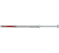fischer DuoXpand 10 x 230 FUS, Universal Plug with Hexagon Head Screw & Molded Washer, Strong Hold, Ideal for Porous Building Materials, enables anchoring Close to The Edge, 50 pcs.