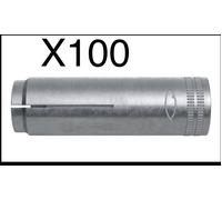 Fischer EA M6 N Hammerset Anchor - Pack of 100