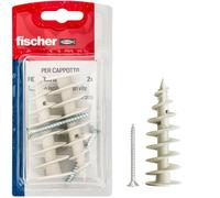 Fischer FID II Plus 80 mm, 2 x Dowels with Screw for Coat, Insulating, Chemical Dowel, 573825