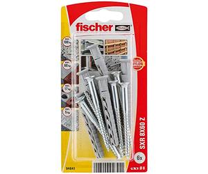fischer Frame Fixing SXR 8 x 60 Z with countersunk Wood Screw K SB-Card, 94641