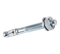fischer Fxa 10/20X96 mm Through Bolt, Zinc Plated, 523134