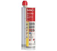 fischer High Performance Mortar FIS V Plus 360 S, Weatherproof Mortar for Indoor and Outdoor use, Assembly Mortar for Heavy Loads and All Relevant Building Materials, 1 x 360 ml Cartridge