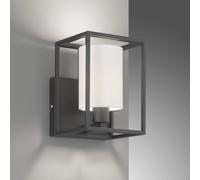 FISCHER & HONSEL Gilli wall light, fabric lampshade white