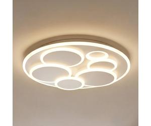 FISCHER & HONSEL LED ceiling lamp Dots, white, Ø 50 cm, metal/acrylic, CCT