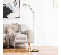 FISCHER & HONSEL LED floor lamp Pool, brass-coloured, height 160 cm, metal, CCT