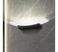 FISCHER & HONSEL LED wall light Bowl TW CCT width 30 cm, black