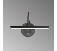 FISCHER & HONSEL Nami LED wall lamp with switch, CCT, sand black
