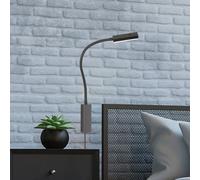 FISCHER & HONSEL Raik LED wall light with gesture control, black