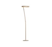 FISCHER & HONSEL Sirko LED floor lamp, sand-coloured, height 177 cm, metal, CCT