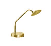 FISCHER & HONSEL Tallri LED table lamp, brass, height 60 cm, CCT, touch dimmer