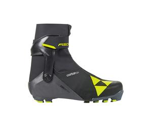 Fischer - Men's Nordic skiing skating shoes - Carbon Skate - Size 45 - Black Black 45