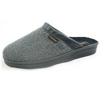 Fischer Men's Andy slippers Grey Size: 8 UK