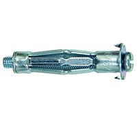 Fischer Steel Pan Head Hollow Wall Anchor M5 (L)37mm, Pack Of 4