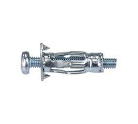Fischer Steel Pan Head Hollow Wall Anchor M5 (L)52mm, Pack Of 4